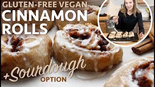 Easy GlutenFree Cinnamon Rolls  Vegan [upl. by Marcelo377]