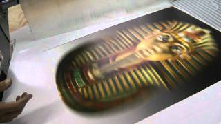 How Lenticular Posters Are Made [upl. by Hcurob]