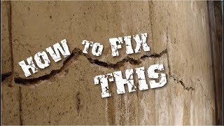 How to Fix a Crack in a Concrete Foundation NEW TECHNOLOGY [upl. by Htbazile]