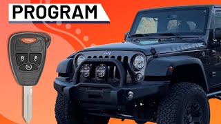 Program Jeep Wrangler Key EASY [upl. by Bunker127]