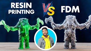 RESIN PRINTING VS FILAMENT PRINTING  WHICH IS BETTER [upl. by Harle499]