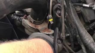 Blocked EBP Sensor 2004 F350 60 PowerStroke  Part 1 [upl. by Refynnej640]