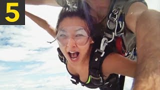 Top 5 Skydives Gone Wrong [upl. by Enaoj]