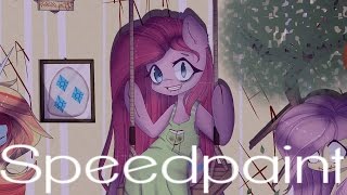 Speedpaint MLP  The Pinkamena toys [upl. by Maurreen]