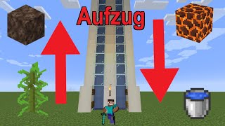 Schnellster Wasser Aufzug in Minecraft 120  121 Guide [upl. by Kiernan10]