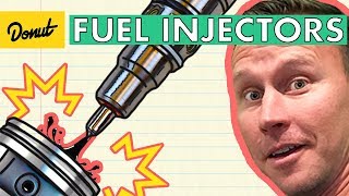 FUEL INJECTORS  How They Work  SCIENCE GARAGE [upl. by Ecyaj571]