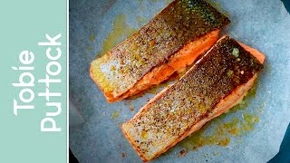 How to Cook Crispy Skin Salmon [upl. by Eellek477]