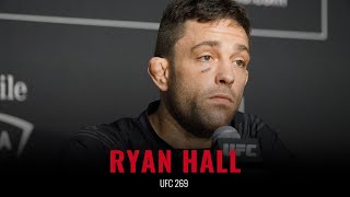 Ryan Hall UFC 269 postfight interview [upl. by Esadnac]