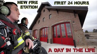 First 24 Hours in a New Fire Station  A Day in the Life [upl. by Rider]