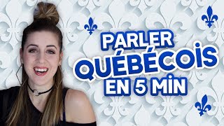 PARLER QUÉBÉCOIS EN 5 MINUTES  DENYZEE [upl. by Halvaard]