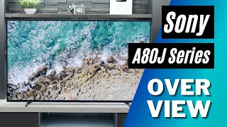 Sony A80J Series 4k OLED Overview [upl. by Asyar]