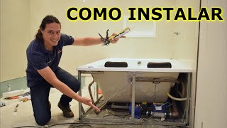 COMO INSTALAR UMA BANHEIRA DE HIDROMASSAGEM [upl. by Tavi]