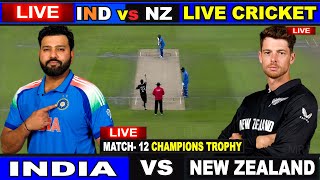 🔴Last 3 Over INDIA vs New Zealand LIVE [upl. by Deborath]