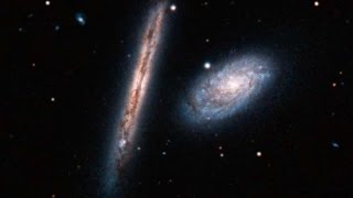 Hubble Snaps Pair of Spiral Galaxies [upl. by Fawna]