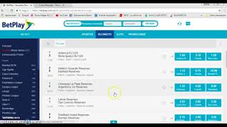 ¿Que es y como funciona BETPLAY Apuestas deportivas en linea [upl. by Adnirod]