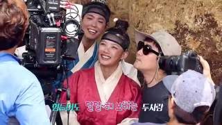 Park Bo Gum x Kim Yoo Jung  Behind the scenes Ep110  Moonlight Drawn By Clouds [upl. by Aziar]