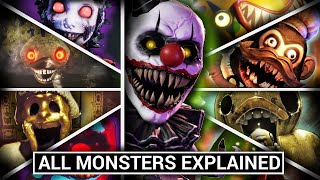 All Monsters in Dark Deception Chapter 13 Explained [upl. by Dugas]