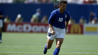 Roberto Baggio Best Skills amp Goals [upl. by Persis]