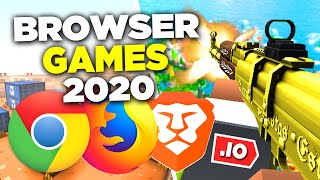 BEST Browser Games to Play in 2020  NO DOWNLOAD io Games  NEW [upl. by Nitsew]