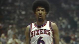 1977 NBA Finals Look Back Philadelphia 76ers vs Portland Trail Blazers [upl. by Shem]