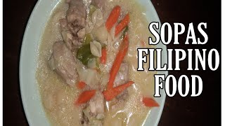 HOW TO COOK SOPASPANLASANG PINOY [upl. by Pollyanna516]