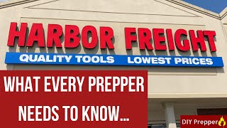 Best Prepper and Survival Items at Harbor Freight [upl. by Furiya]