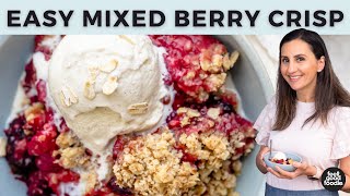 How to Make Mixed Berry Crisp [upl. by Tobie464]