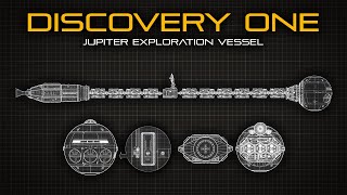 2001 A Space Odyssey Discovery One  Extended Ship Breakdown [upl. by Avika283]