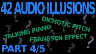 42 Audio Illusions amp Phenomena  Part 45 of Psychoacoustics [upl. by Schrader476]