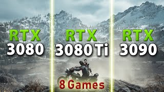 RTX 3080 vs RTX 3080 Ti vs RTX 3090  1440p 4K [upl. by Dulcle]