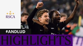 HIGHLIGHTS RSC Anderlecht  Ludogorets  20222023 [upl. by Ahsauqal]