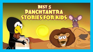 Best 5 Panchtantra Stories For Kids English Animated Stories For Kids Traditional Story  TSeries [upl. by Echo413]