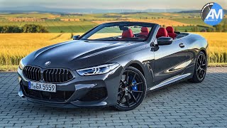 BMW M850i Cabrio 530hp  DRIVE amp SOUND [upl. by Aihsyn]