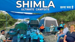 Mashobra Ultimate Campsite Part 1 shimla [upl. by Meara]