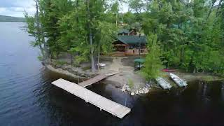 Moosehorn Lodge at Uncha Lake FOR SALE [upl. by Anerec]