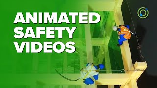 Animated Safety Videos  Work at Height Safety Video [upl. by Abbey118]