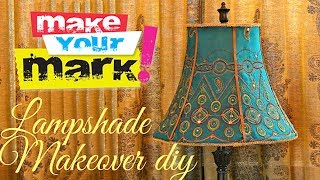 How to Fancy Lampshade Makeover DIY [upl. by Ronoh314]