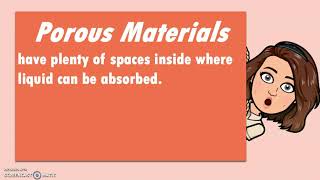 Science 5 Porous Materials [upl. by Atteiluj771]