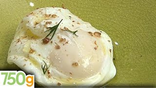 Réaliser un oeuf poché  750g [upl. by Oran9]