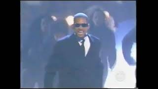 Will Smith  Men In BlackGettin Jiggy Wit It Live at 40th Grammy Awards 1998 [upl. by Woolley]