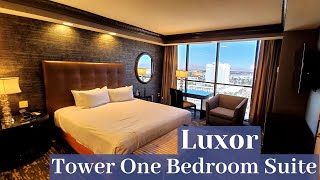 Luxor Las Vegas  Tower One Bedroom Suite [upl. by Aicsila80]