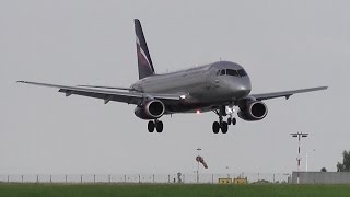 Sukhoi Superjet SSJ100 Landing [upl. by Urd]