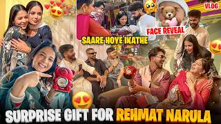 😍 Surprise Gift For REHMAT NARULA👼Saare Hoye Kathe🤪Lala Lala Krwa Diti😂❤️Taniyasajanvlog buggdi🐥 [upl. by Anirt]