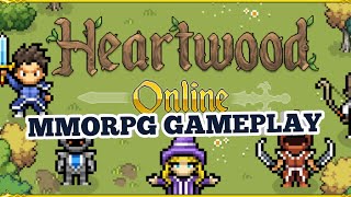 Heartwood Online Walkthrough Gameplay NEW MMORPG [upl. by Lalo]