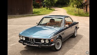 BMW 30 CSi Nachtblau  Oldenzaal Classics [upl. by Hobart]