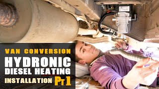 How to Instal Eberspacher Diesel Hydronic Heater STEP BY STEP [upl. by Ahseekal]