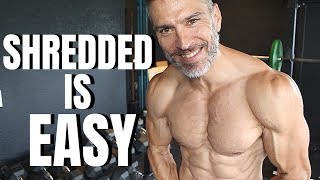 How To Get Shredded Easy Steps [upl. by Llesirg]