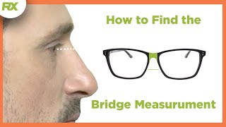 How to Find the Bridge Size for your Glasses [upl. by Kathy]