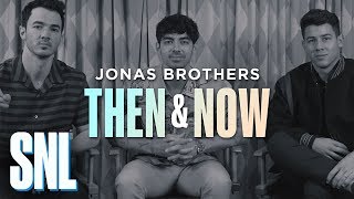 SNL Then amp Now Jonas Brothers [upl. by Aisatan]