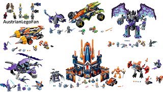 All Lego Nexo Knights Season 4 sets  Lego Speed Build Review [upl. by Erasmus]